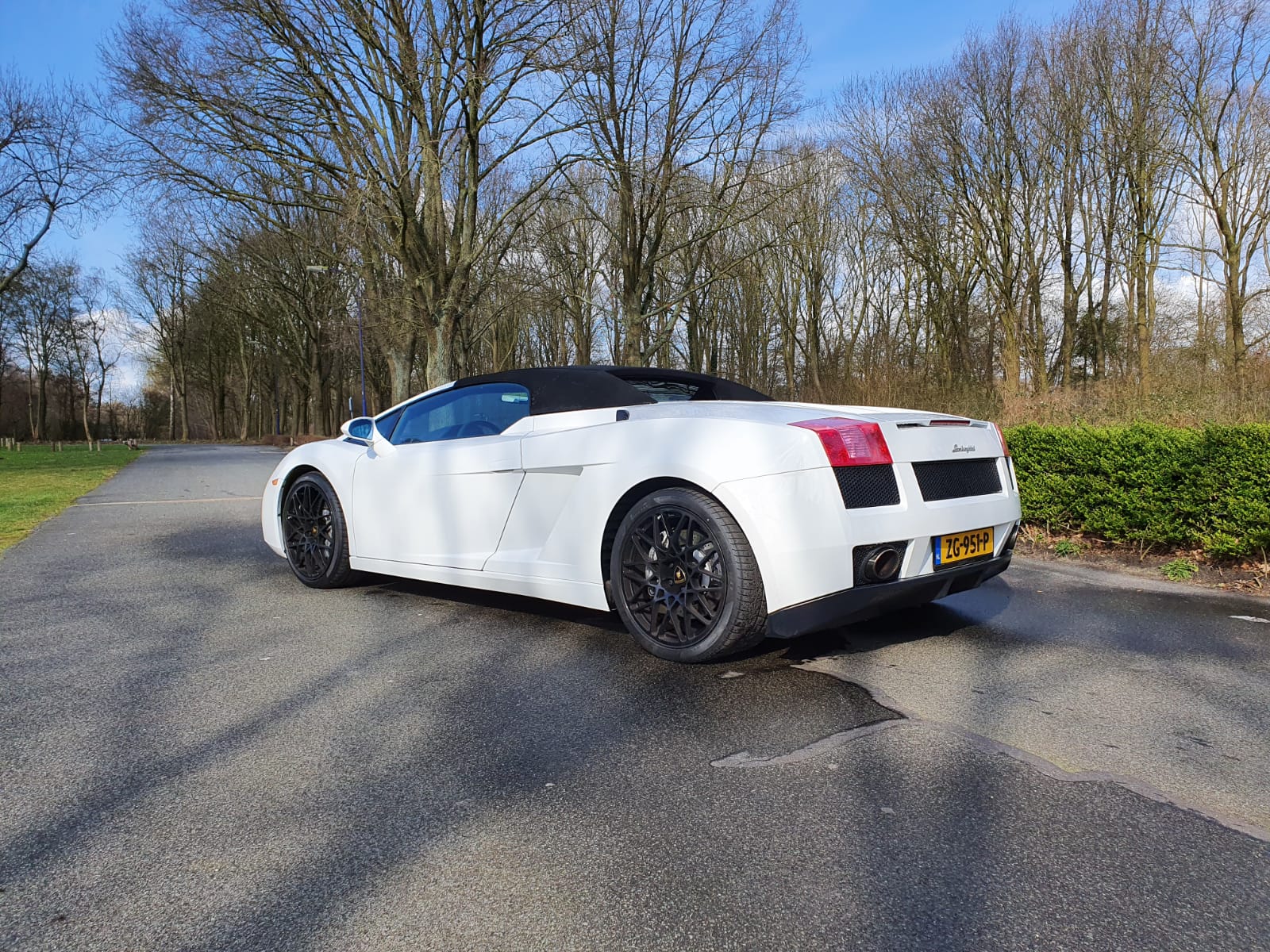 Lamborghini Gallardo zijkant
