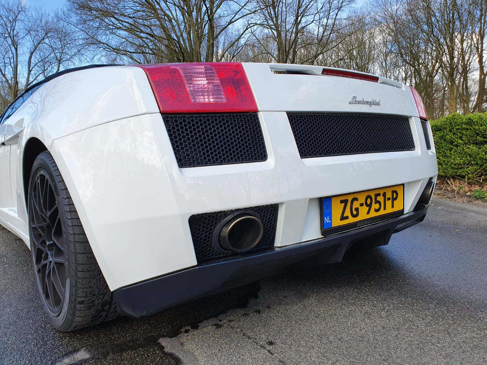Lamborghini Gallardo achterkant